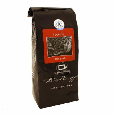 Coffee Beanery Hazelnut Flavored Coffee SWP Decaf 16 oz. (Coarse)