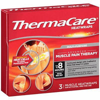 ThermaCare Pain Therapy Heat Wraps, Muscle, 3 Count