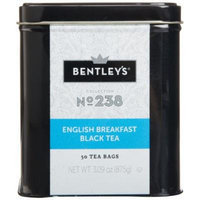 Bentley's Harmony Collection Tin, English Breakfast Black Tea, 50 Count