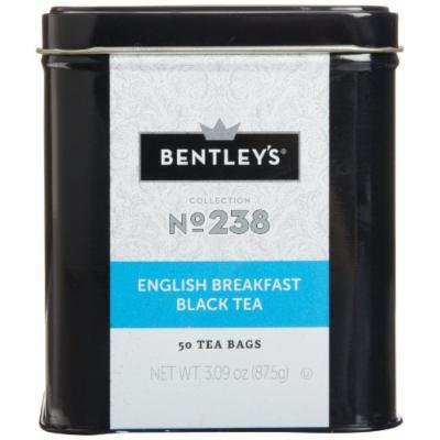 Bentley's Harmony Collection Tin, English Breakfast Black Tea, 50 Count