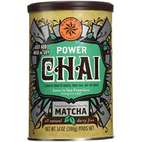 2 canisters of POWER Chai, 14oz.