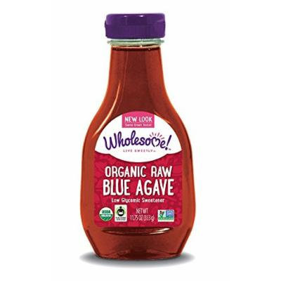 Wholesome Sweeteners Organic raw blue agave, 11.75-Ounce Bottles (Pack of 6)