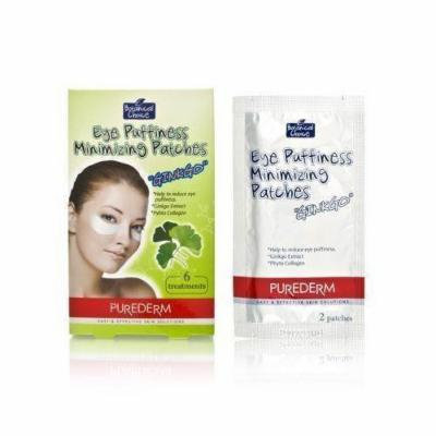 Purederm Botanical Choice Eye Puffiness Minimizing Patches - Ginkgo Dark Circle Eye Treatments