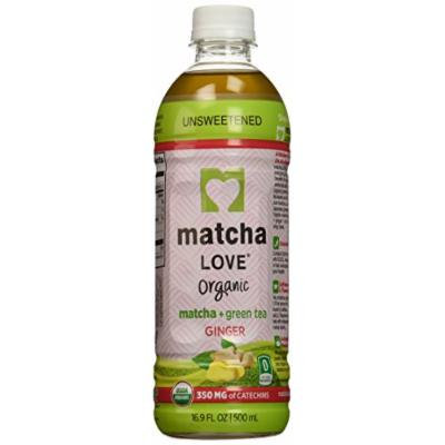 Ito En Matcha Love Organic Matcha and Green Tea, Ginger, 16.9 Ounce (Pack of 12)