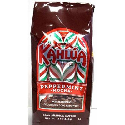 Kahlua Mocha Peppermint Gourmet Ground Coffee 12oz