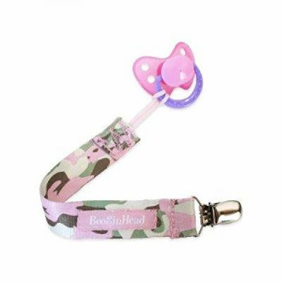 Booginhead Pacifier Leash - Pink Camo