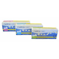Natracare - Regular, Super and Super Plus Cotton Tampons - Applicator Free - Bundle of 3 Sizes
