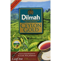 Dilmah, Ceylon Gold, Leaf Tea, 100% Pure Ceylon Tea, Grown and Packed in Sri Lanka, 250g per box, 1Kg total (Pack of 4)