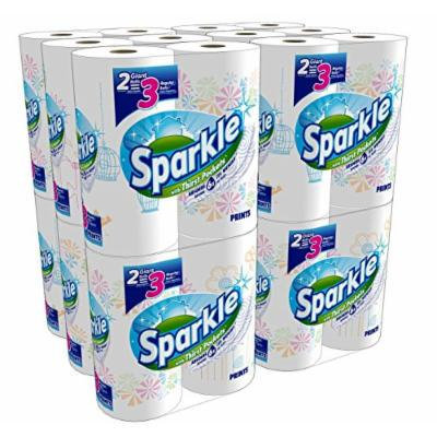 24 Ct Sparkle Extra Large Paper Towel Rolls, Printed