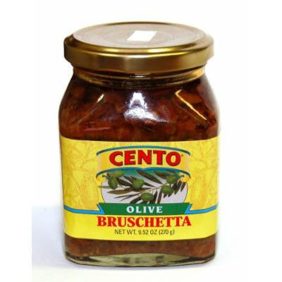 Cento - Olive Bruschetta (Muffuletta), (2)- 9.7 oz. Jars
