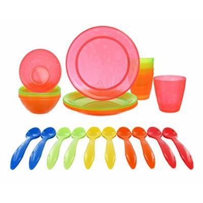 Munchkin 15 Piece Feeding Set with BONUS 10 Pack Infant Feeding Spoons