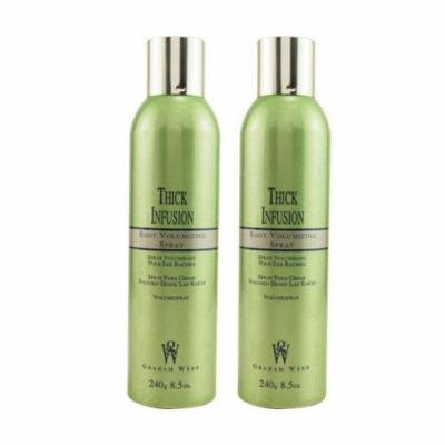 Graham Webb Thick Infusion Root Volumizing Spray 8.5oz (Pack of 2)