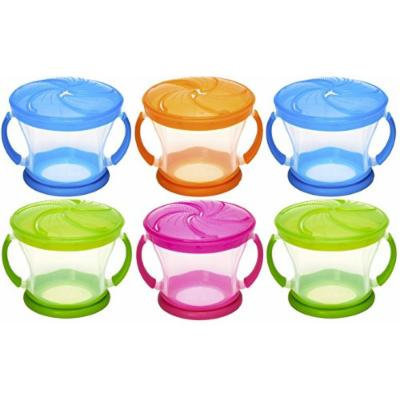 Munchkin Snack Catcher Food Dispensers (Colors May Vary) Age 12+ Months ~ 6 Pack