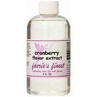 Faeries Finest Flavor Extract, Cranberry, 8 Ounce