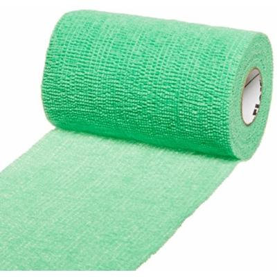 Andover Powerflex 3740 Cohesive Medicinal Tape, 4-Inch/6-Yard, Neon Green