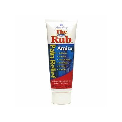 NatraBio The Rub Arnica Cream 4 oz (114 g)
