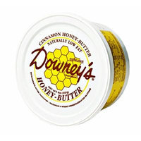 Downey's Natural Cinnamon Honey Butter, 8 Oz. Tub (Pack of 4)