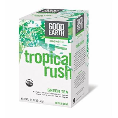 Good Earth Organic Tropical Rush Green Tea - 3 Pack