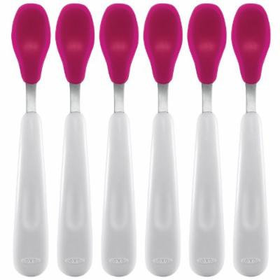 OXO Tot Feeding Spoon, Set of 6 - Pink