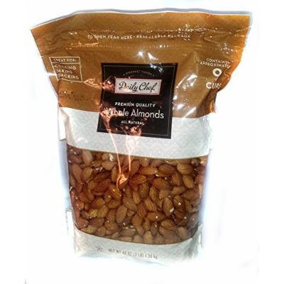 Daily Chef Premium Quality Whole Almonds 48 oz Resealable Bag