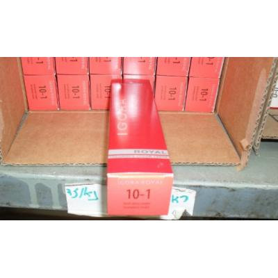 Schwarzkopf Igora Royal (10-1 Ultra Blonde Cendre) Permanent Hair color Creme 60ml