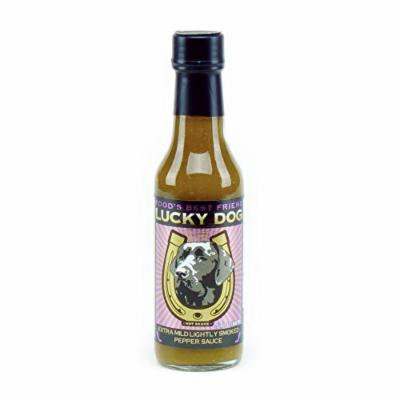 Lucky Dog Mild Lightly Smoked Pepper Sauce (Purple Label) 5 Fl Oz