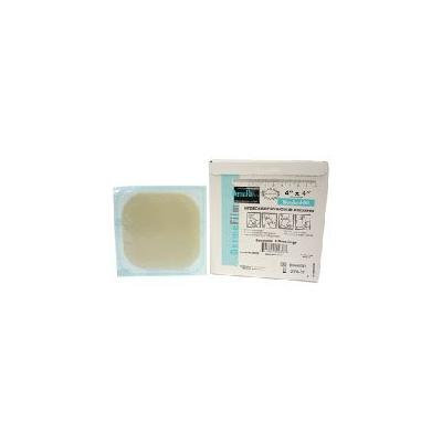 DermaFilm Hydrocolloid Wound Dressing Extra Thin, Latex Free, Size: 4 X 4 Inches - 10/ Box by DERMARITE INDUSTRIES.