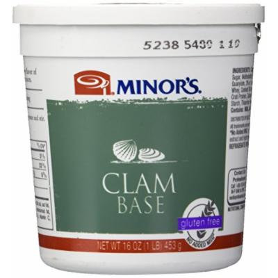 Minor's Clam Base No MSG Added - 1 lb. Jar