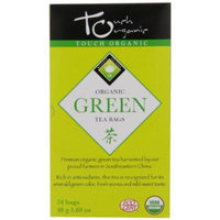 Touch Organic Green Tea, 24 Count, 1.69-Ounce Boxes (Pack of 6)