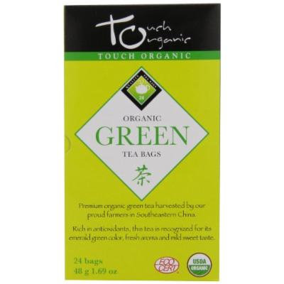 Touch Organic Green Tea, 24 Count, 1.69-Ounce Boxes (Pack of 6)