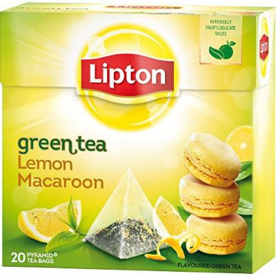 Lipton® - Green Tea Lemon Macaroon - Premium Pyramid Tea Bags