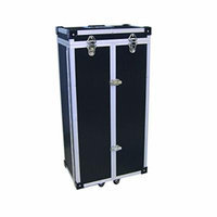 City Lights Aluminum Rollabout Cart, Black