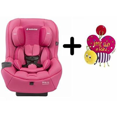 2015 Maxi-Cosi Pria 70 Convertible Car Seat - Pink Berry + Free Mamas & Papas Babyplay Little Lady on Board Sign - Butterfly