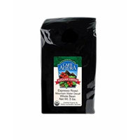 Cafe Altura Whole Bean Organic Coffee, Espresso Roast Mountain Water Decaf, 5 Pound
