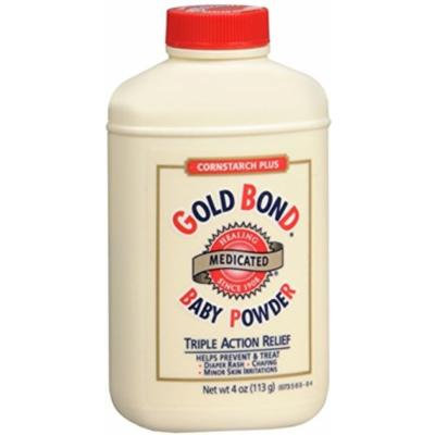Gold Bond Cornstarch Plus Baby Powder, 3 Count