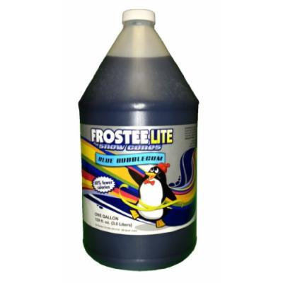 Frostee Lite Snow Cone Syrup, Blue Bubblegum, 128 Ounce (pack of 4)