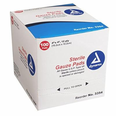 Sterile Gauze Sponges (3354), 12 ply, 1200 count