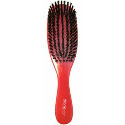 Diane Reinforced Softy Wave Brush #9007 Red, Hair brush, styling brush, detangler, short hair, long hair, at home use, salon, barber, stylist, thick hair, thin hair, pulls out the knots in your hair, style your hair