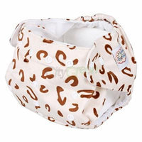 New Baby Girl Infant Printed Pocket Soft Cloth Diaper Nappy Covers Inserts Brown