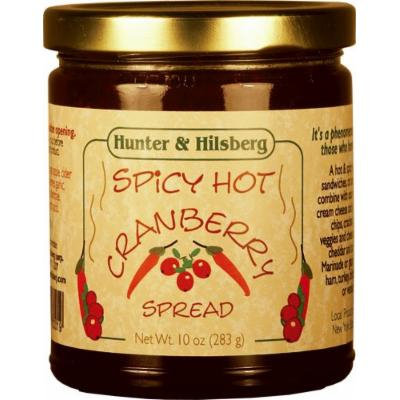 Hunter & Hilsberg Spicy Hot Cranberry Spread, 10 Ounce