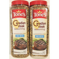 Tone's Canadian Steak Seasoning 28 Ounce Shaker (Pack of 2)