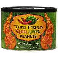 The Peanut Shop of Williamsburg Thai Fried Chili Lime Peanuts, 20 Ounce