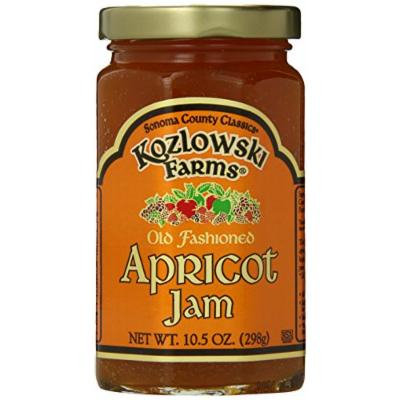 Kozlowski Farms Jam, Apricot, 10.5-Ounce (Pack of 6)