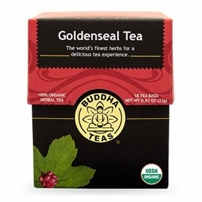 Goldenseal Tea - Organic Herbs - 18 Bleach Free Tea Bags