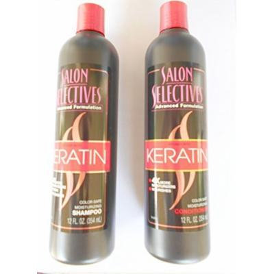 Salon Selectives Shampoo and Conditioner Set with Keratin (1 Each 12 Oz)