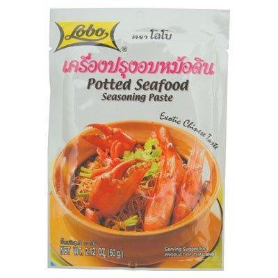 Lobo Potted Seafood Seasoning Paste 2.12-Ounce Unit (Pack of 10)