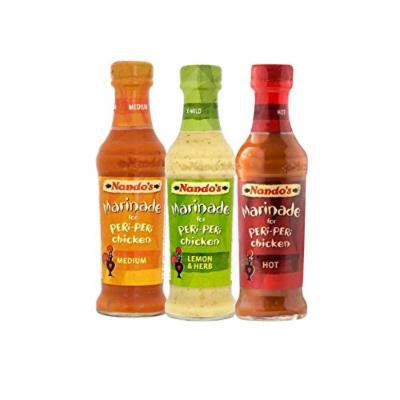 Nando's Marinade Selection Medium, Lemon & Herb, Hot 250g