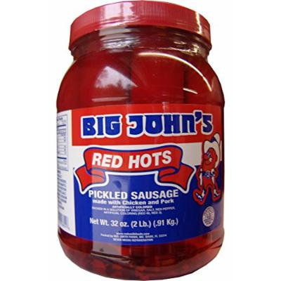 Big John's Pickled Red Hots - 1/2 Gallon