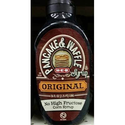 HEB Pancake & Waffle Syrup 36 Oz (Pack of 2)