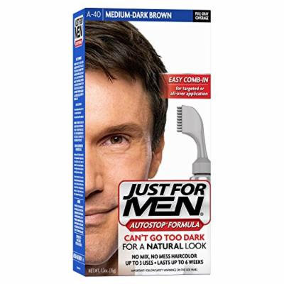 Just For Men AutoStop Men's Hair Color, Medium Dark Brown